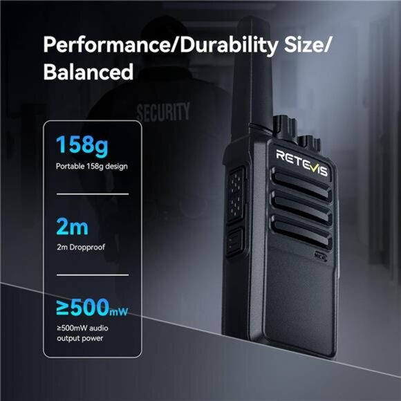 Walkie Talkies with Earpiece, Portable FRS Two-Way Radios Rechargeable - Picture 2 of 7